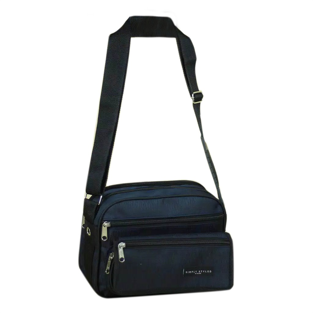 Jual Selempang Simply Slempang Pria Cowok Keren Murah Slingbag Laki-Laki Hangout Travelling Bagus