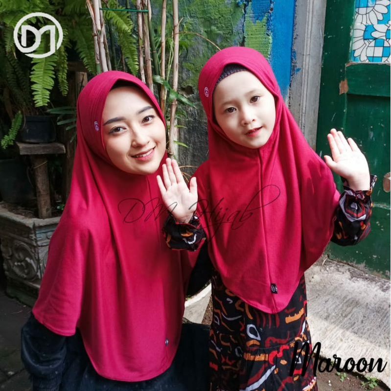 DM Hijab Anak - Pet Antem & Bergo Ukuran Anak