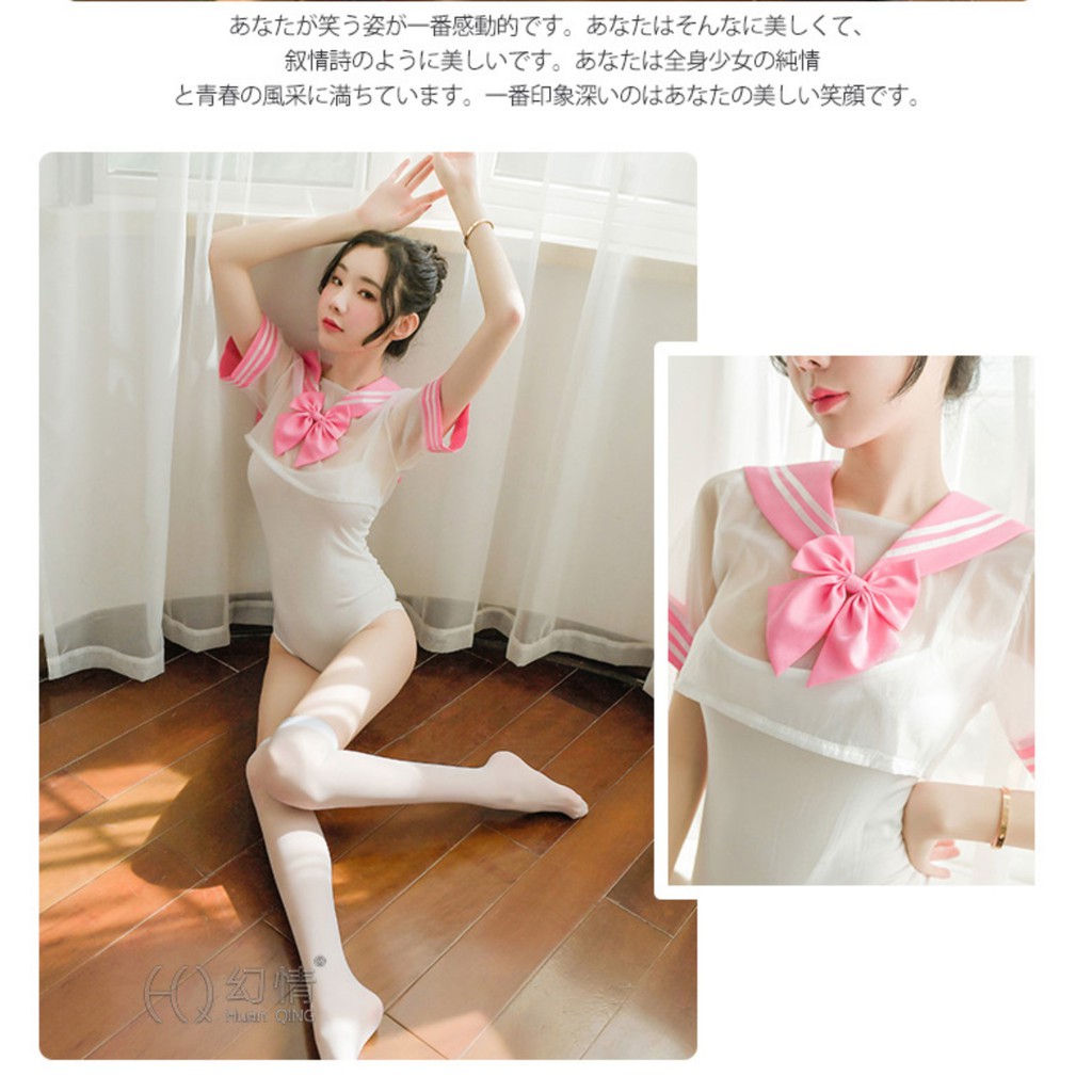 LI-109 swimsuit sailor lingerie baju tidur wanita seifuku seksi sexy cosplay