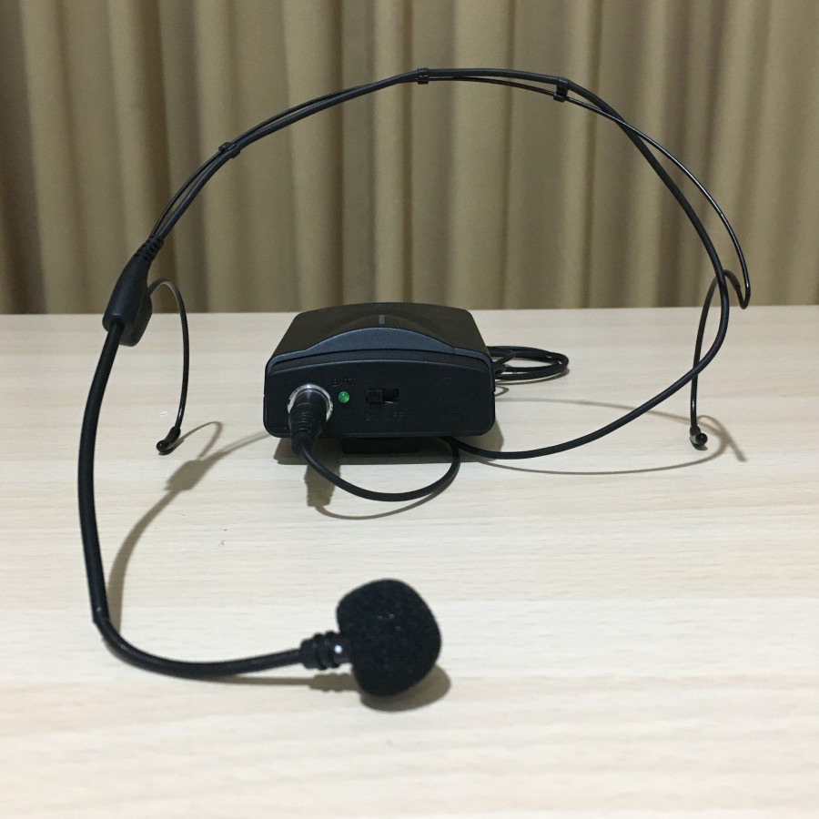 MICROPHONE MIC WIRELESS MIKROPON MIK TANPA KABEL CLIP ON JEPIT KANCING HEADSET BANDO SOUNDCREST UHF-800 ORIGINAL ORI BAGUS TERLARIS TERBAIK GARANSI