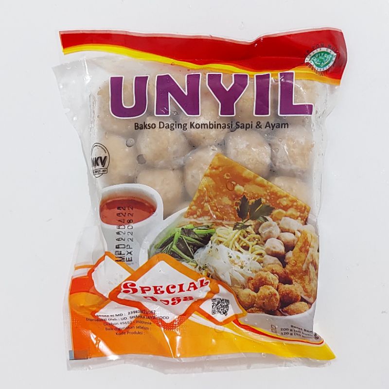

Unyil Bakso Kombinasi 200g isi 20