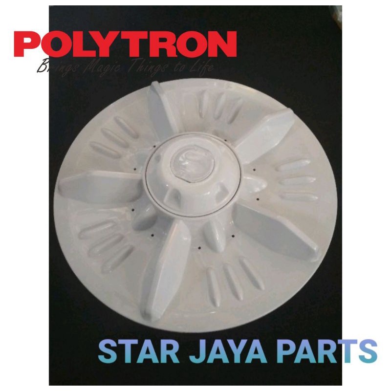 Pulsator mesin cuci polytron 1tabung PAW7511 PAW7512 paw8511