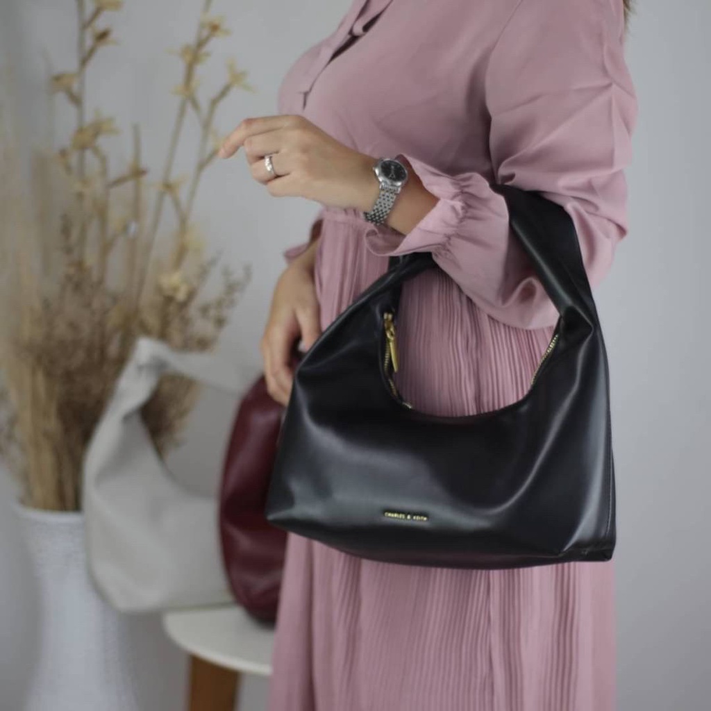 [7.7 Boombastis Sale⚡] - TAS WANITA CK CK874 RESLETING ATAS SHOULDER BAG PREMIUM IMPORT