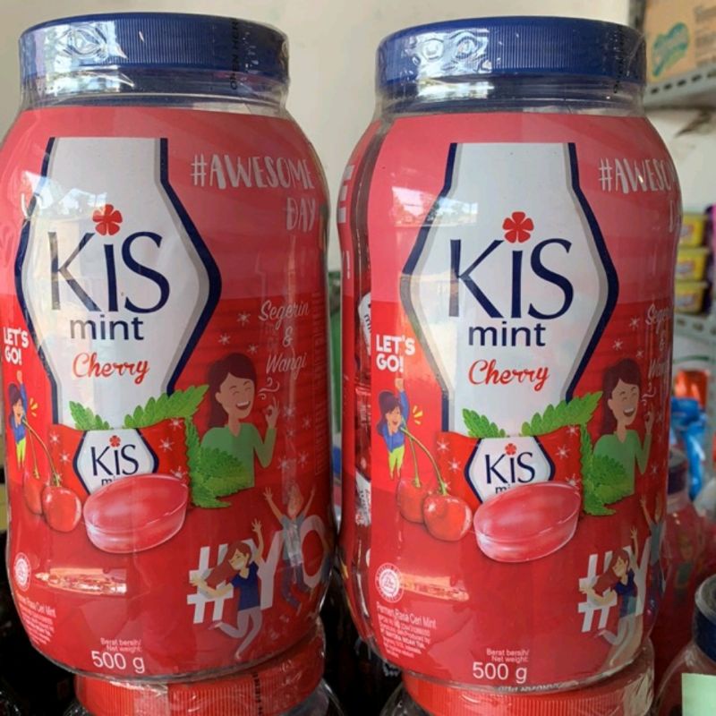 

Kis Mint Cherry Jar 500 gr @ 200 pcs