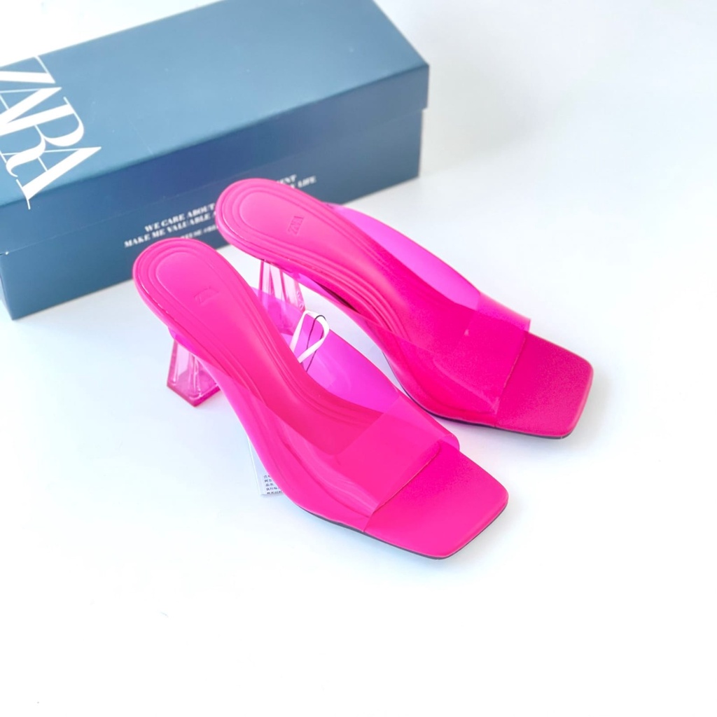 SANDAL WANITA ZS-3577 HEELS 7CM PINK