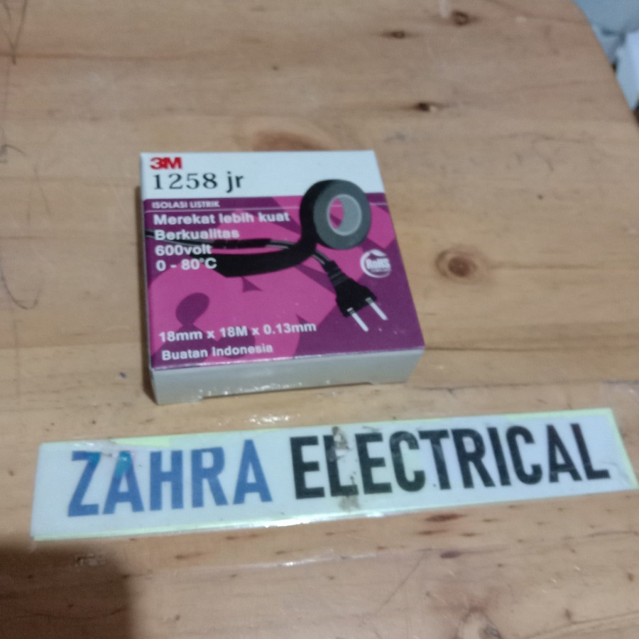 Isolasi listrik 3M 1258 jr - solasi listrik