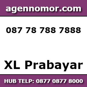 kartu perdana xl nomor cantik 087 78 788 7 888 triple