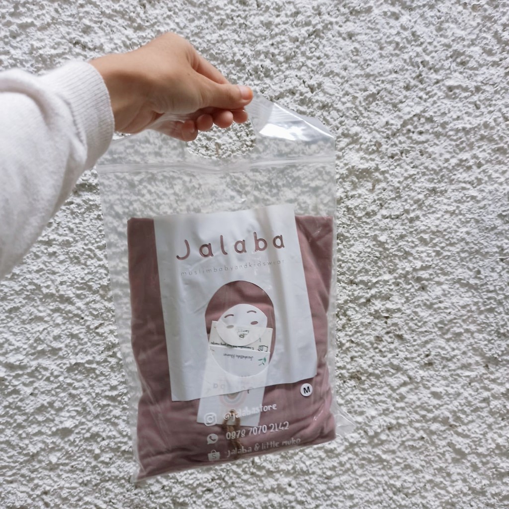 Gamis set Laila Dusty Purple