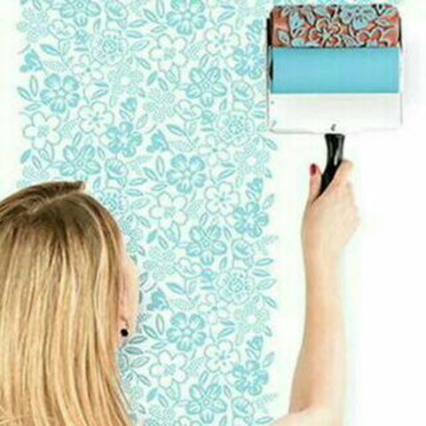 PROMO AKHIR BULAN ROLL CAT MOTIF WALLPAPER /ROLL ON PATTERN WALLPAPER
