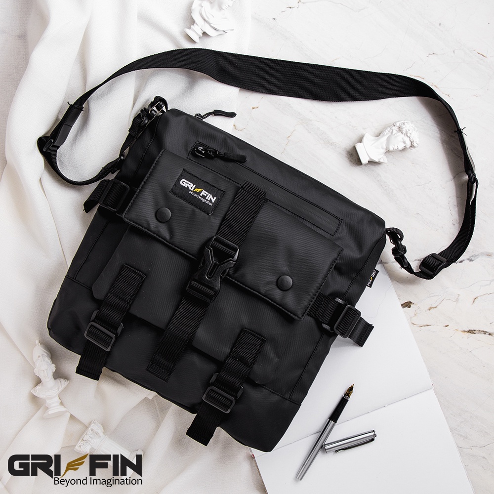 Tas Selempang Pria Keren Eksklusif Ares by Griffin Apparel