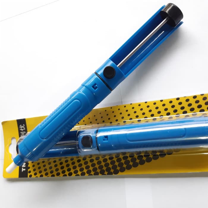 Solder Atractor Penyedot Timah Tni-U Biru Attractor Sedot Timah