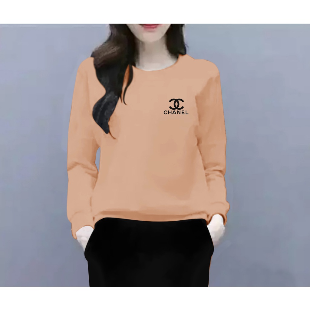 FASHION COOLS - BAJU CC DISTRO LENGAN PANJANG WANITA TERBARU - BAJU LENGAN PANJANG CEWEK KEREN MASA KINI - KAOS DISTRO WANITA LENGAN PANJANG TRENDY TERLARIS