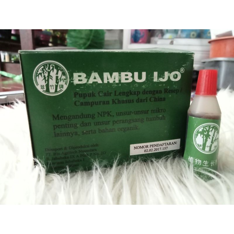 Pupuk Organik Bambu Ijo