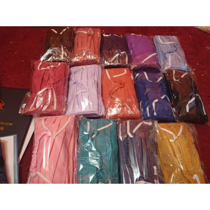 Masker karet kuping serut konektor(12pcs)