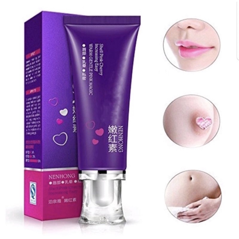 NENHONG cream pemerah bibir,puting miss V