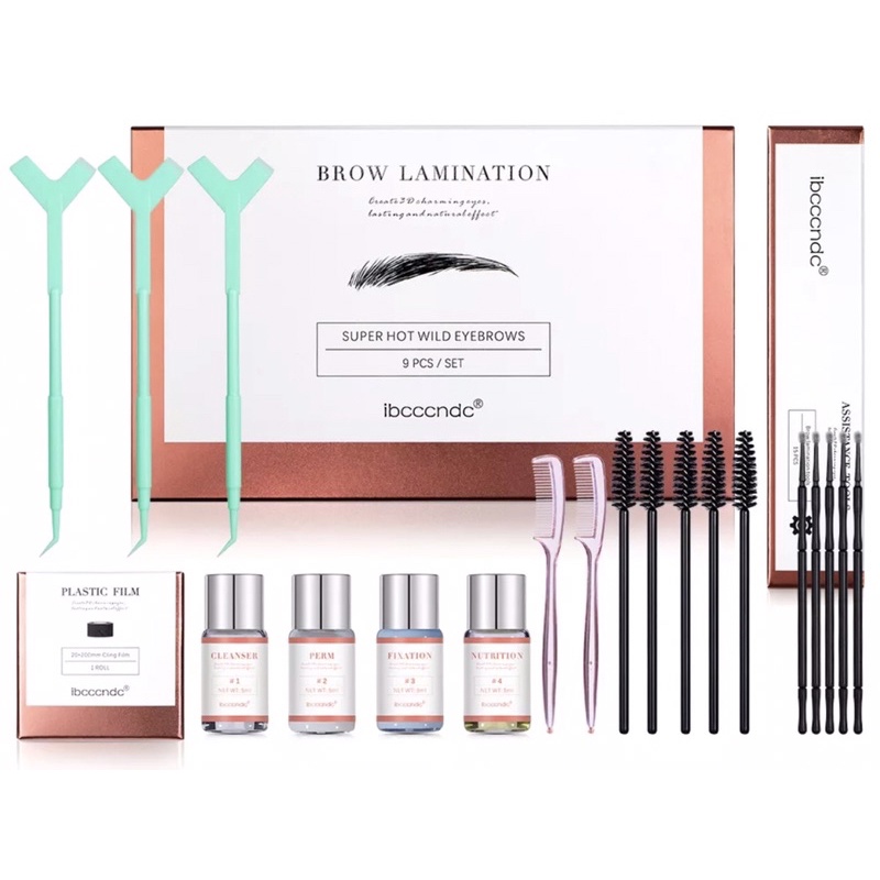 Brow Lamination Kit Eyebrow Alis DIY ready Lamination/Lifting/Laminating Brow/Alis Kit Eyebrow/Brow 