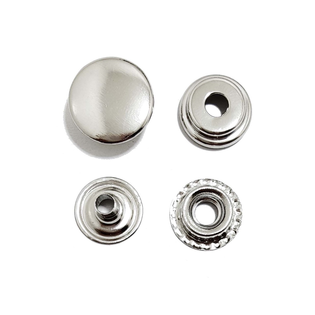 KANCING KNOP JAKET RING SNAP UKURAN 15 MM / 12 SET