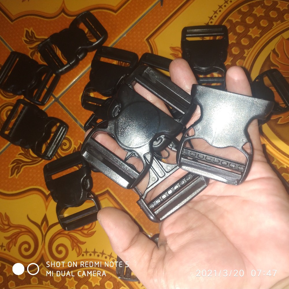 Kunci Sodok 3.8 Cm Plastik Buckle Acetal Bjl38ac