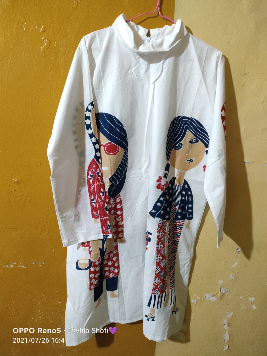 Tunik Batik Bu Tedjo Rombongan Tilik