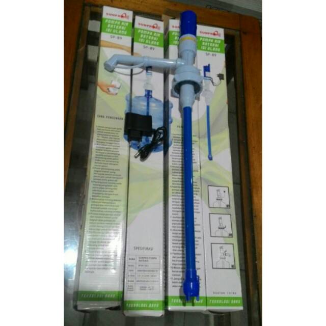 RECHARGEABLE - SEDOT / POMPA AIR GALON - IRIT - MURAH - GARANSI 1 MINGGU