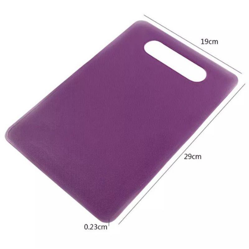 TALENAN PLASTIK 29×19CM TALENAN DAPUR / CUTTING BOARD PLASTIC