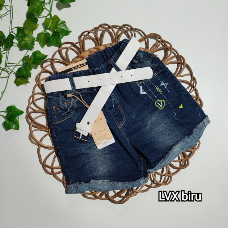 Hotpant Jeans Anak Perempuan Import Premium 1-5 Tahun