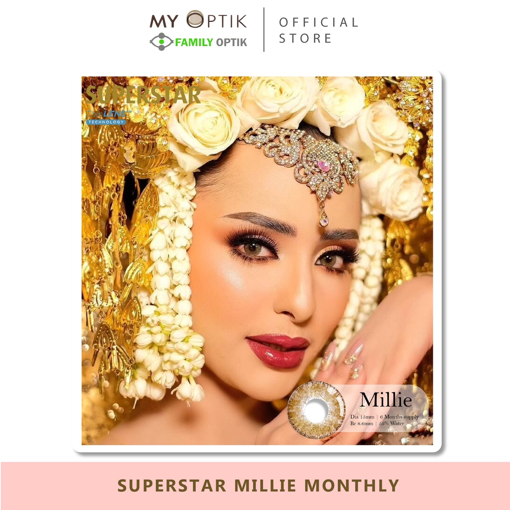 Superstar Millie lensa warna softlens premium