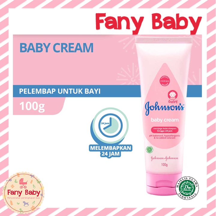 JOHNSON'S BABY CREAM 50GR - 100GR