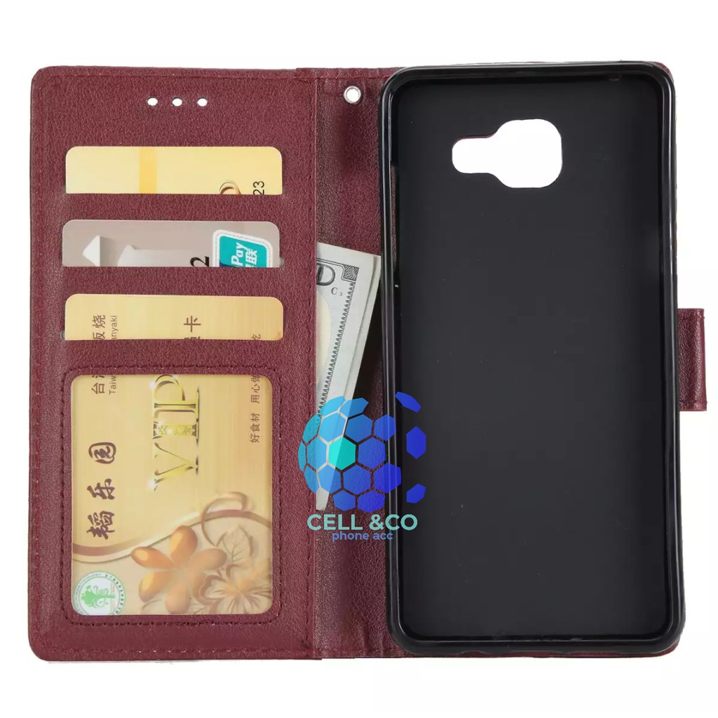 Flip cover SAMSUNG J7 PRIME Flip case buka tutup kesing hp casing hp flip case leather wallet