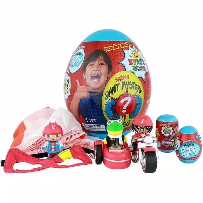 ryan's world toys giant mystery egg