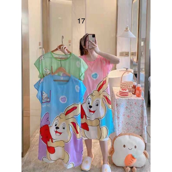 Daster Spandex Import &quot;JUMBO&quot; / Dress import/Bahan Spandek / Bahan Dingin / Adem