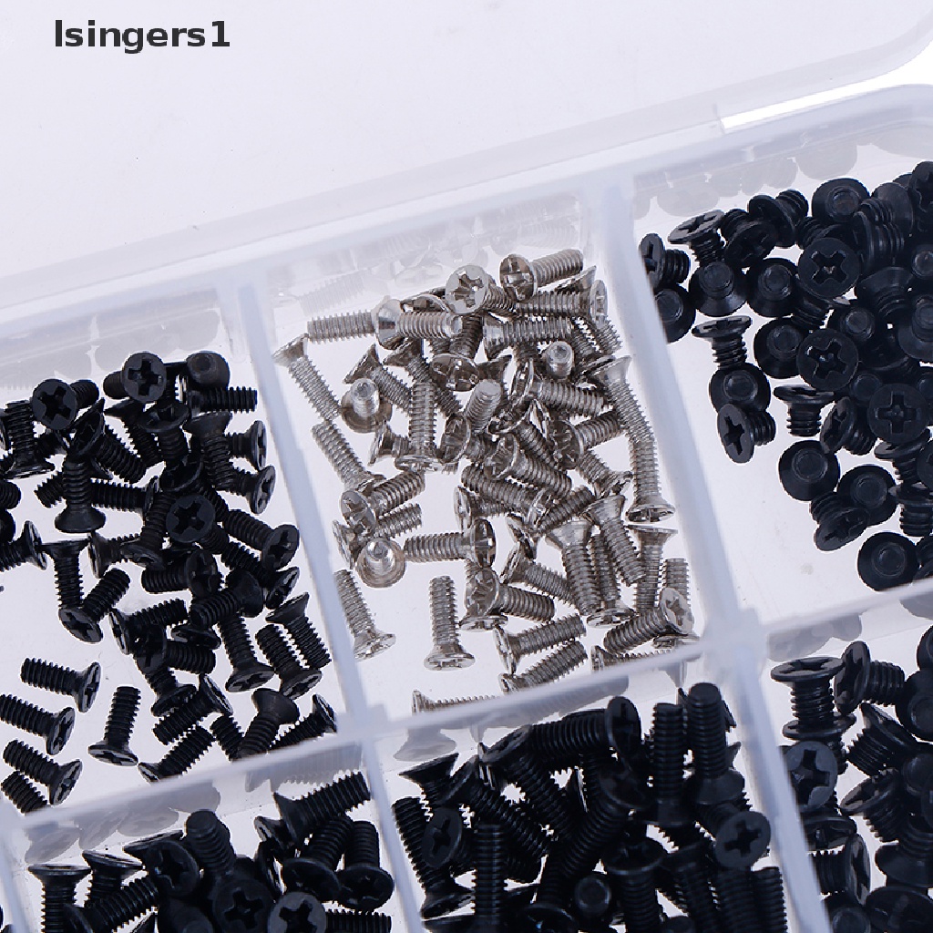 (lsingers1) 500pcs / set Sekrup m2 / m2.3 / m3 universal Untuk laptop / Komputer