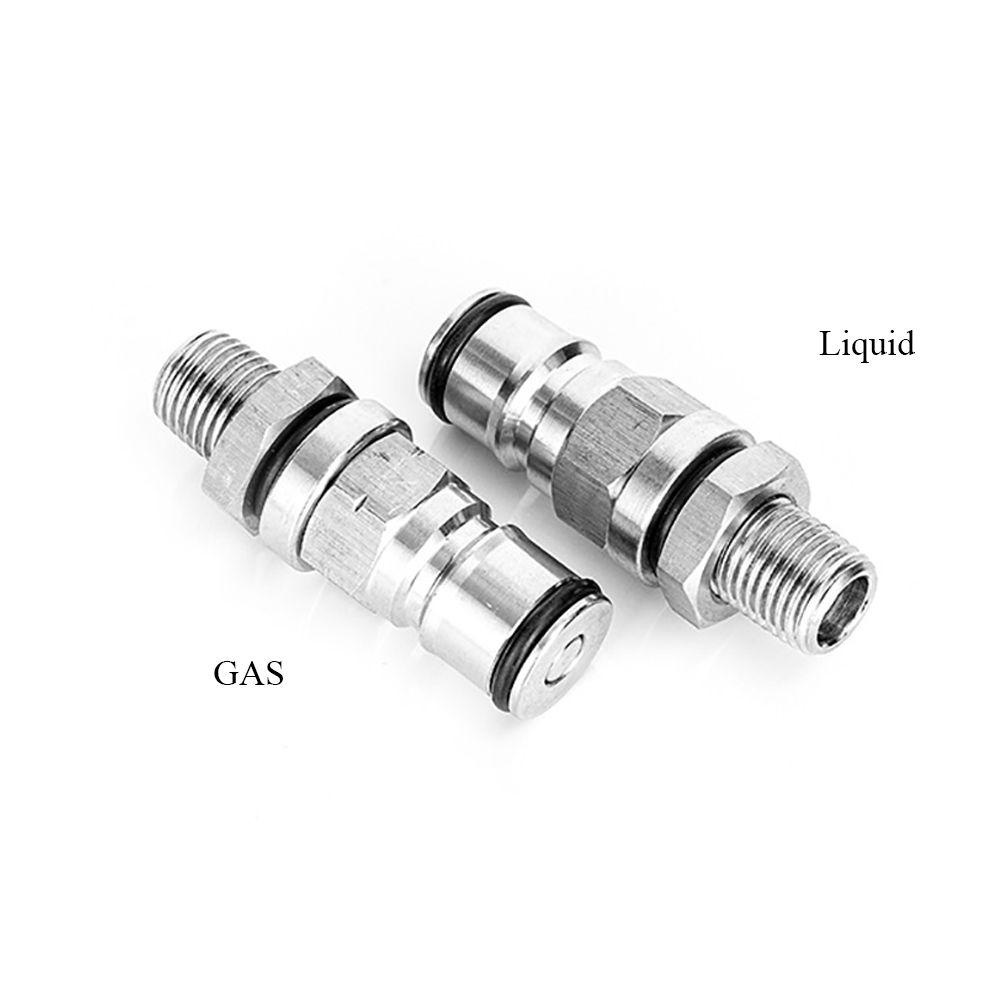Solighter19/32-18 Ball Lock Post1/4inch Tong Adaptor Tong Bir Stainless Steel Homebrew