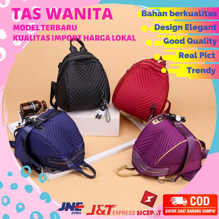 TAS SELEMPANG WANITA GL740 GG1006 GT7115 TAS RANSEL TAS WANITA TAS IMPORT RANSEL IMPORT MURAH NB407
