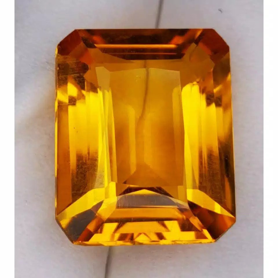 BATU ASLI NATURAL YELLOW CITRINE/ YAKUT NATURAL BATU LOOSTONE TANPA IKATAN