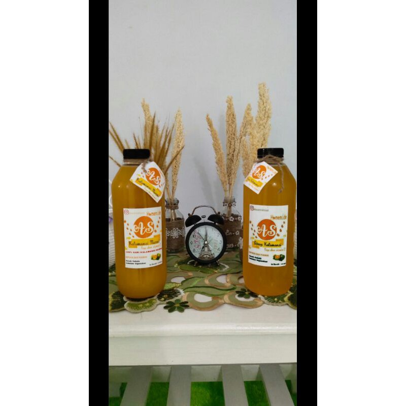 Sari Kalamansi Murni & Sirup Kalamansi