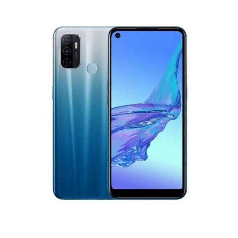 Oppo A54 Ram 4 & Ram 6 (FREE SILIKON & ANTIGORES )garansi resmi oppo-Hitam