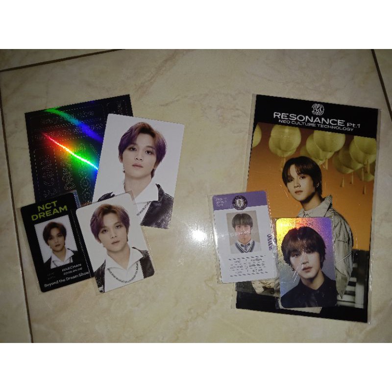 BOOKED photocard haechan/id card haechan/pc holo haechan/haechan id card beyond live
