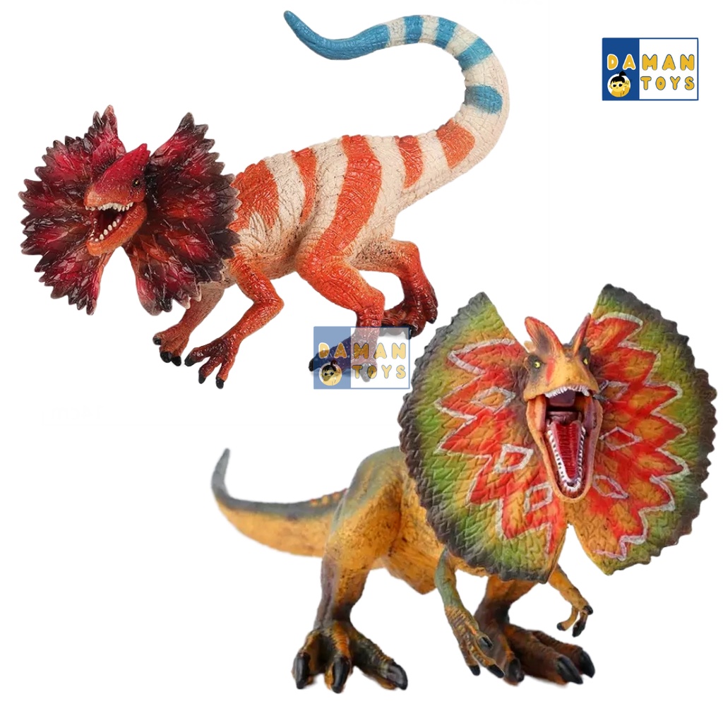 Jurassic World Dilophosaurus Mainan Edukasi Figure Dinosaurus Jurassic Park