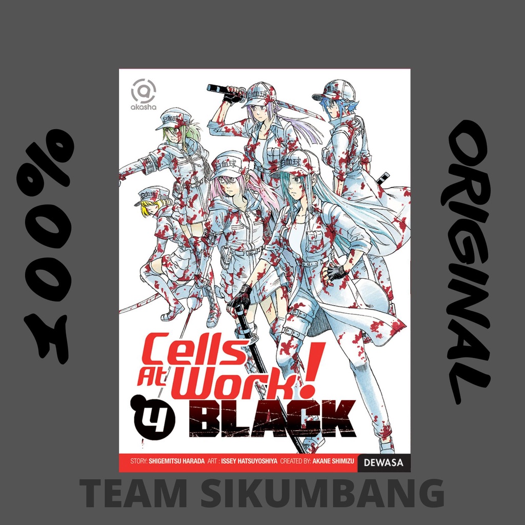 Komik Cells at Work Black Vol 4