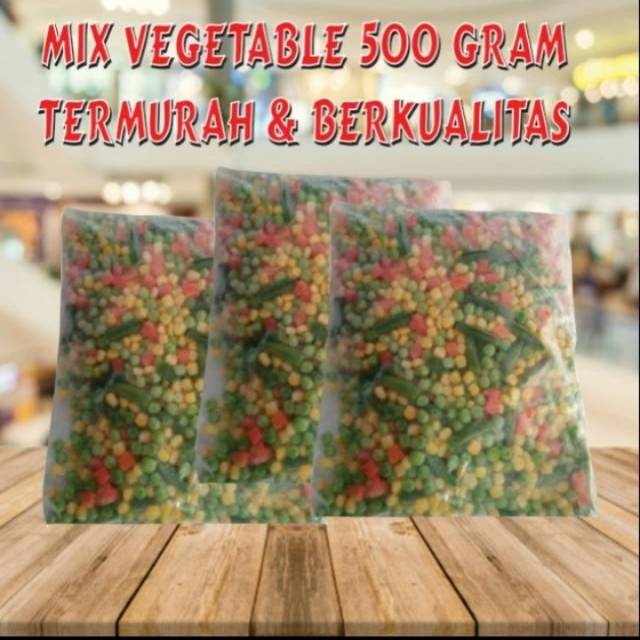 

Mix vegetable 500 gram