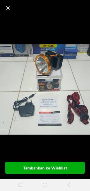 Senter kepala visero 45watt