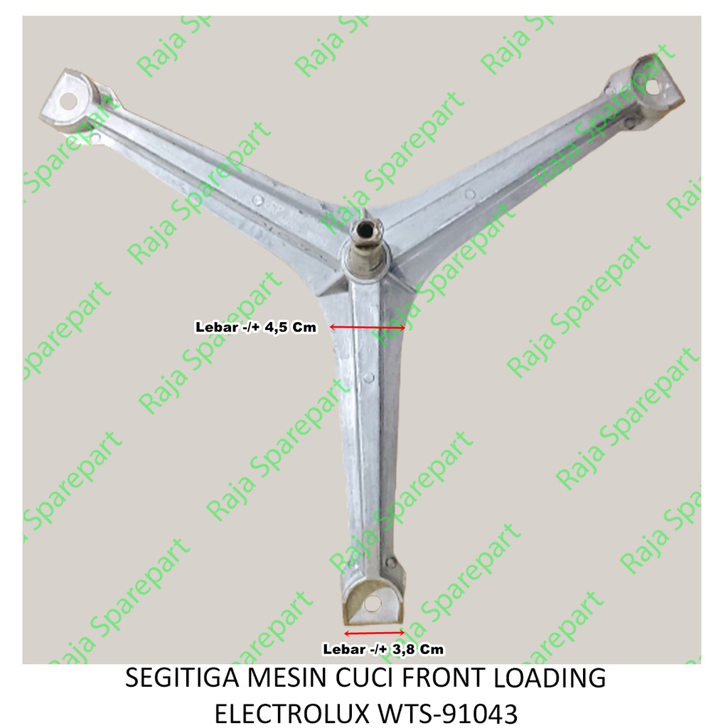 SEGITIGA MESIN CUCI FRONT LOADING ELECTROLUX WTS-91043