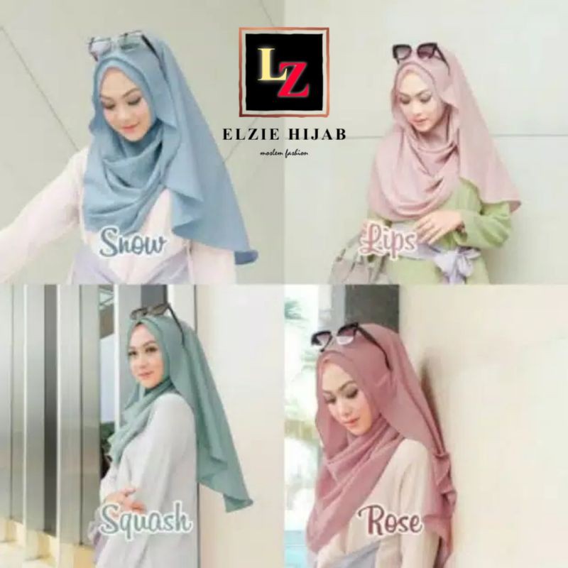 ELZIE HIJAB | HIJAB INSTAN MALA | HIJAB DIAMOND ISABELLA