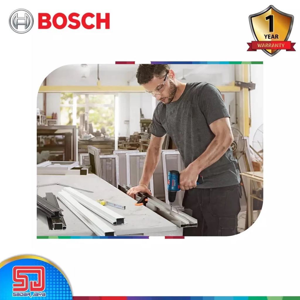 Bosch GSB 120-Li Gen3 Cordless Impact Drill /Bor Tembok Baterai 12Volt