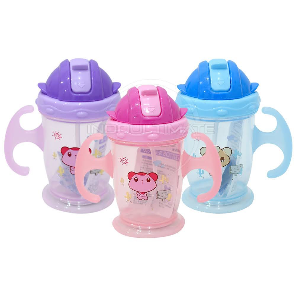 Dot Baby Training Cup Bottle 250ml Botol Minum Anak Bayi Balita Botol Minum Anak BTL-251