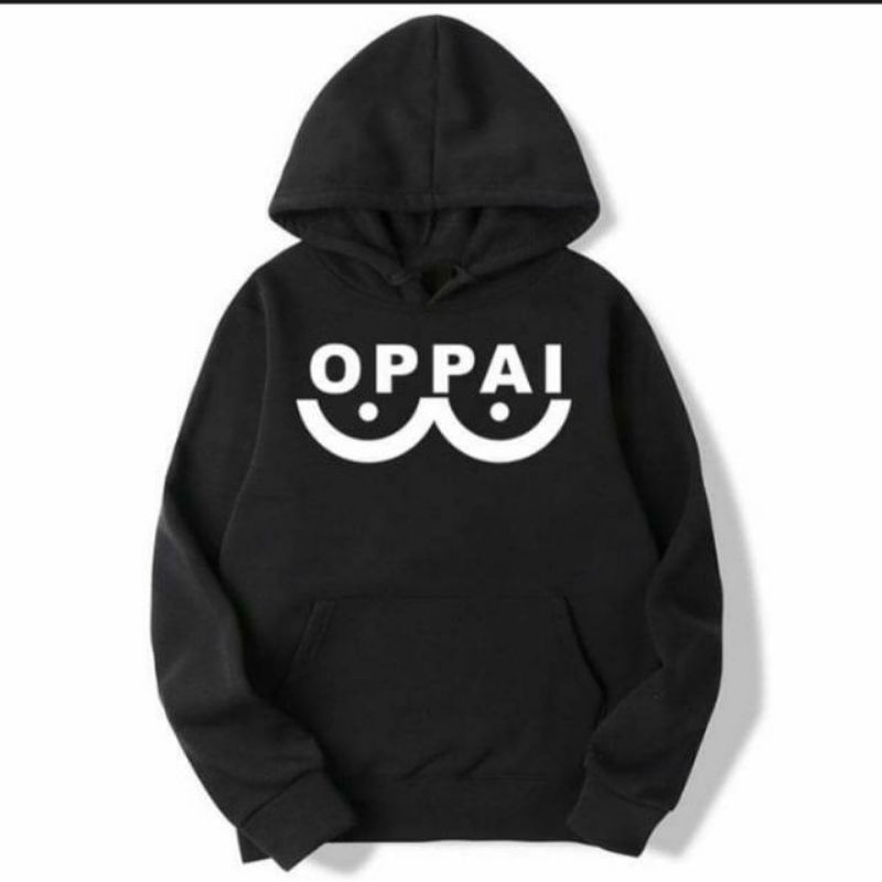 Hoodie Jumper Oppai Steatment printing