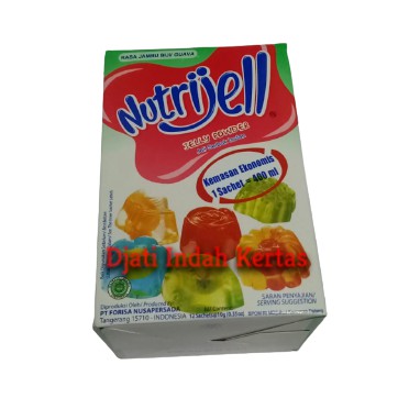 PALING BAGUS!!! NUTRIJEL JELLY POWDER AGAR RASA GUAVA