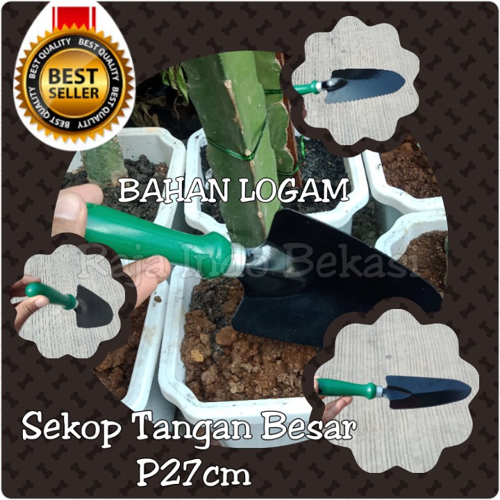 Sekop Besar Logam P27cm Sekop Tanah Kenmaster Cetok Pasir Sekop Mini Bukan Sekop Murahan Plastik