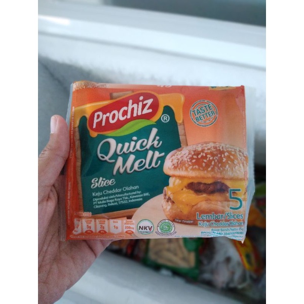 

Keju Slice Quick Melt Prochiz 5 Slice